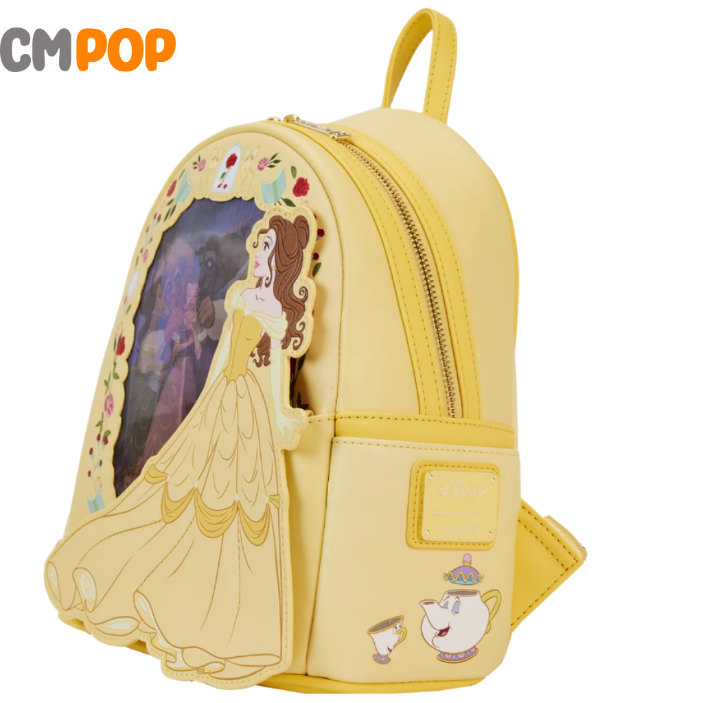 Belle Lenticular - Beauty And The Beast Mini Backpack Loungefly