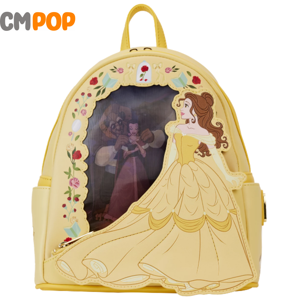 Belle Lenticular - Beauty And The Beast Mini Backpack Loungefly