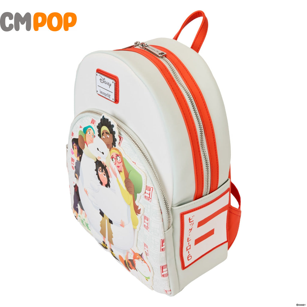 Big Hero 6 10Th Anniversary Baymax Gang Mini Backpack - Loungefly