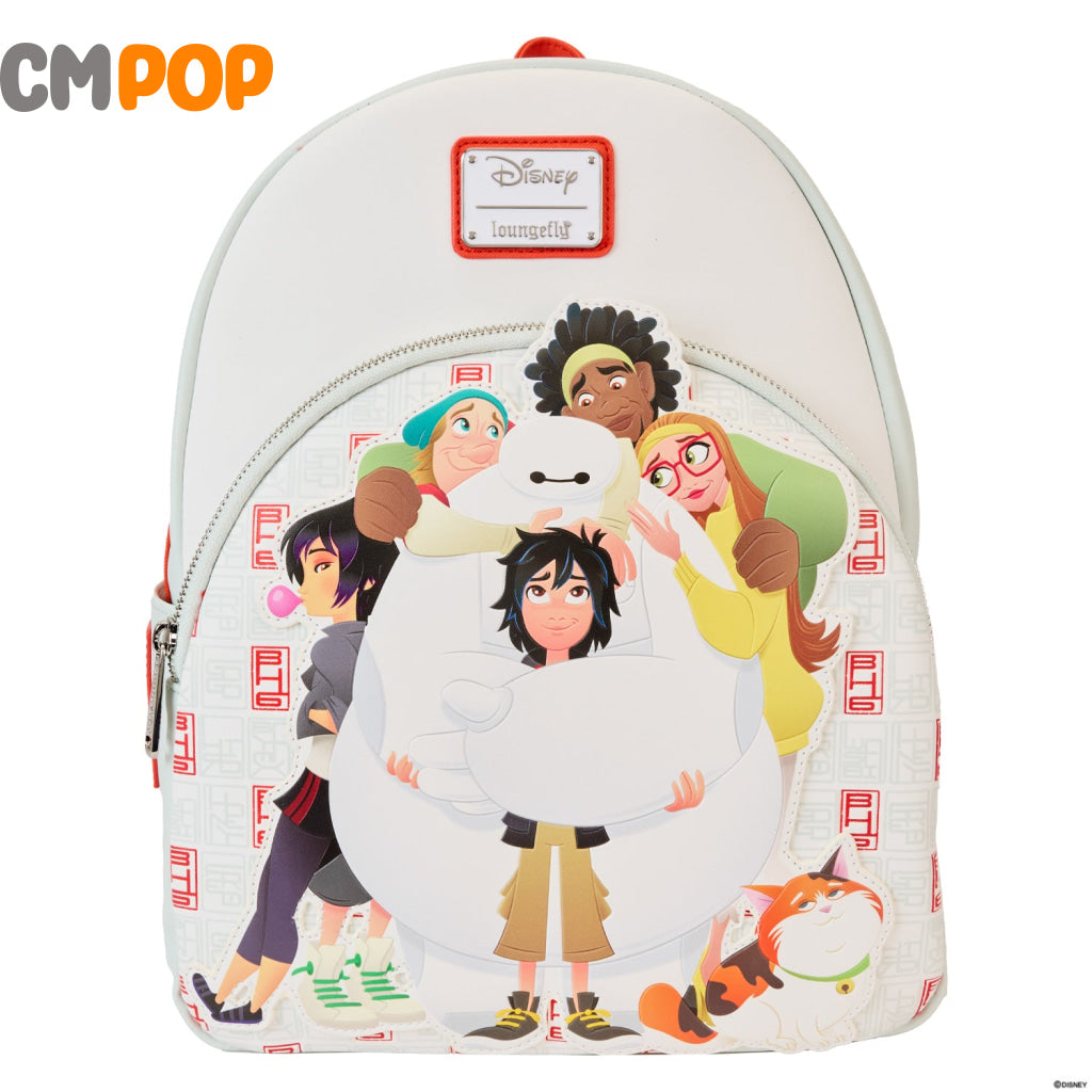 Big Hero 6 10Th Anniversary Baymax Gang Mini Backpack - Loungefly