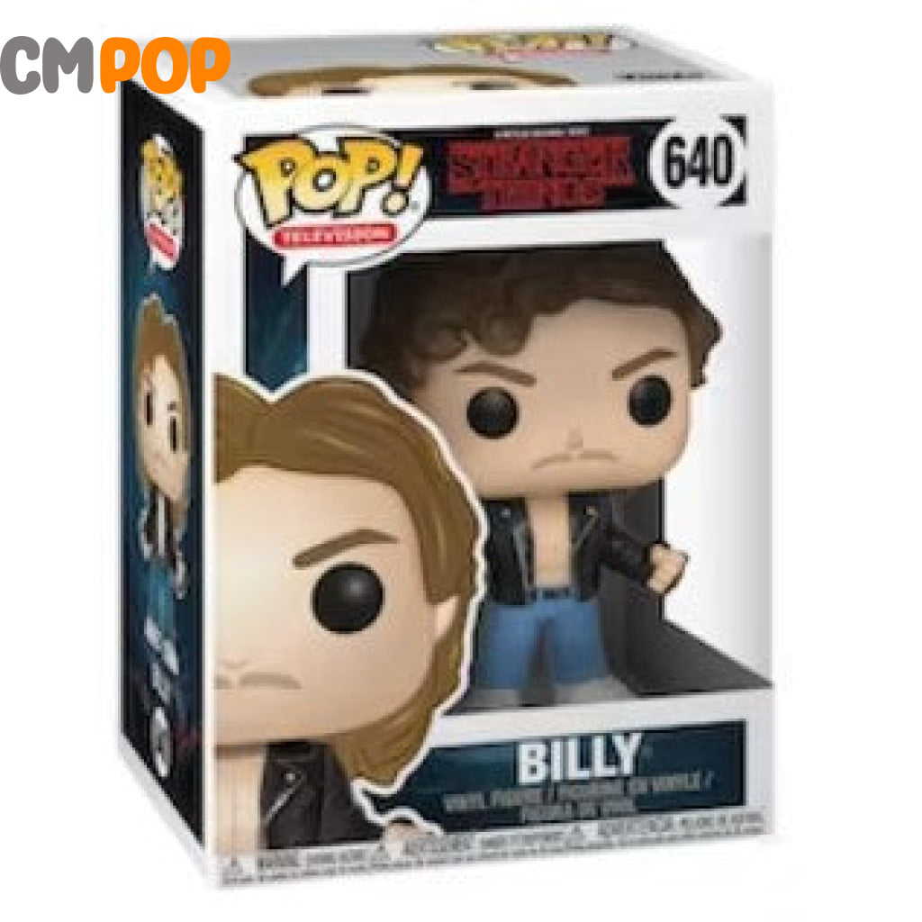 Billy - #640 Stranger Things 9/10 Condition Funko Pop