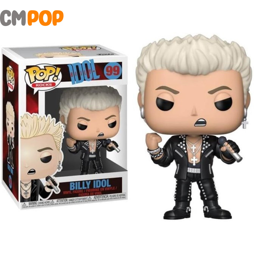 Billy Idol - #99 - Funko Pop! - Rocks - Billy Idol