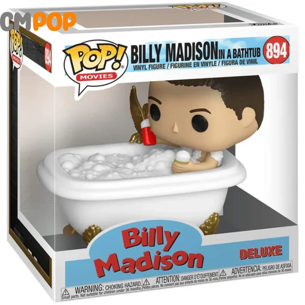 Billy Madison In A Bathtub - #894 Funko Pop! Movies Deluxe