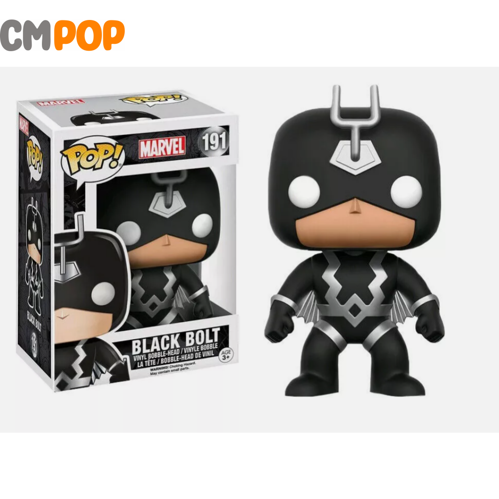 Black Bolt - #191 Funko Pop! Marvel Pop