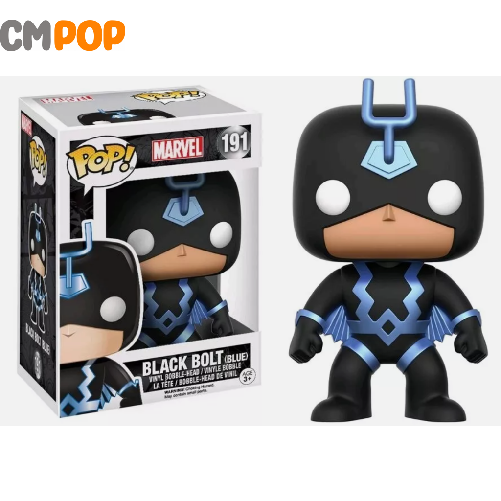 Black Bolt (Blue) - #191 Funko Pop! Marvel Pop