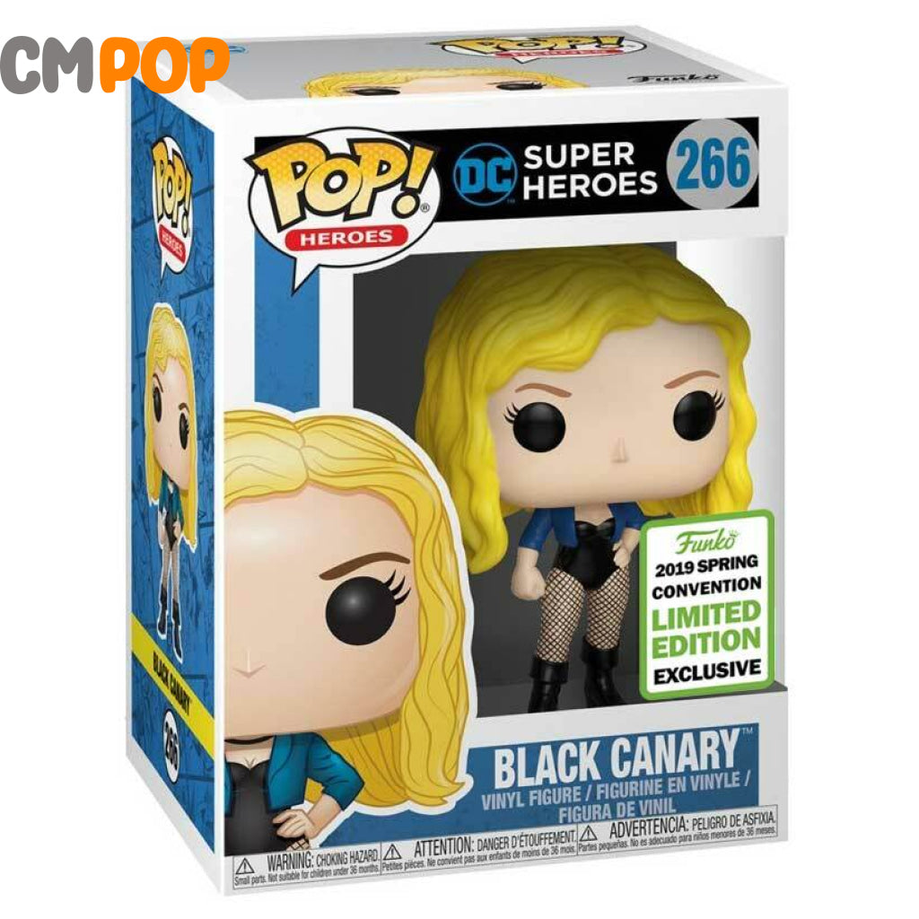 Black Canary - #266 Funko Pop! Heroes Dc 2019 Convention Exclusive Pop