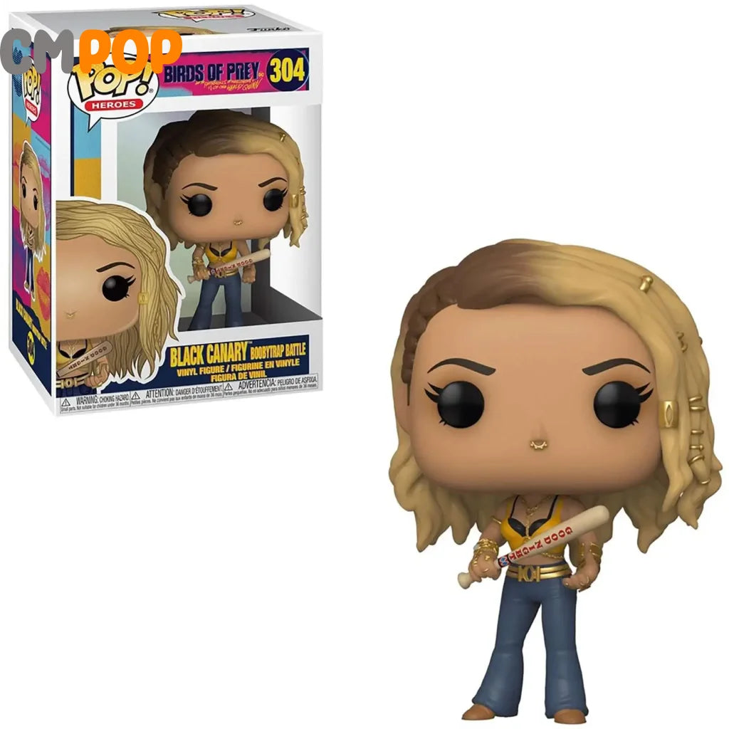 Black Canary Boobytrap Battle - #304 Funko Pop! Dc Pop