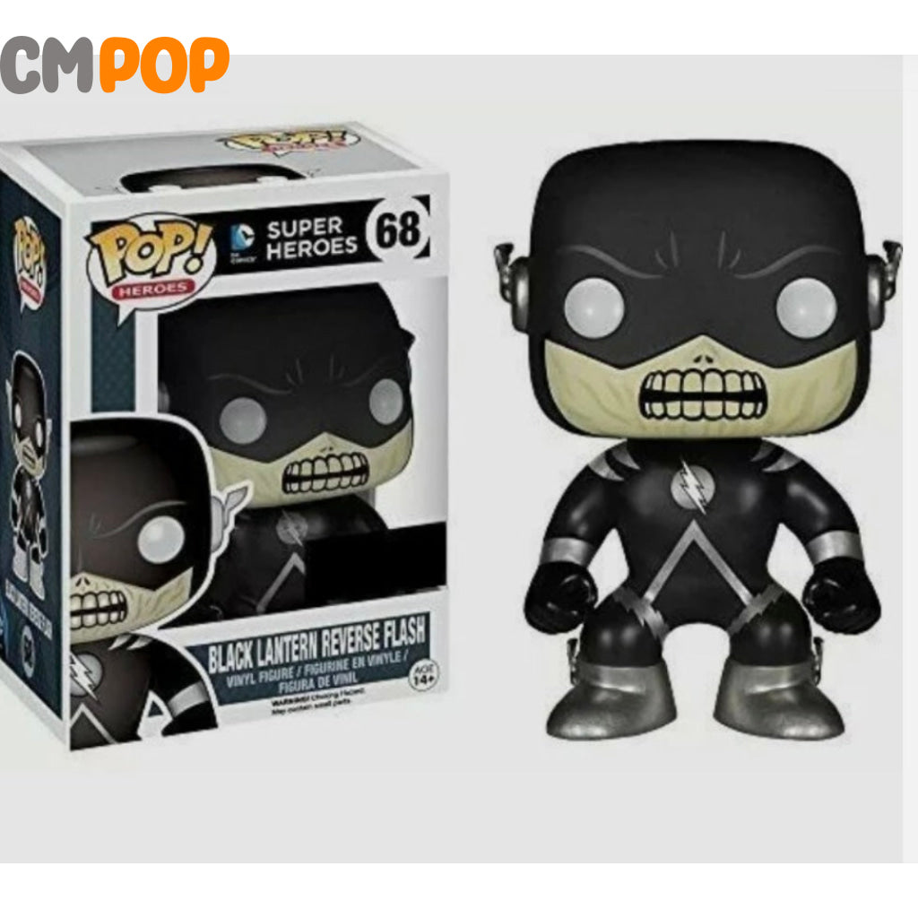 Black Lantern Reverse Flash - #68 - Funko Pop! - DC Super Heroes Funko Pop