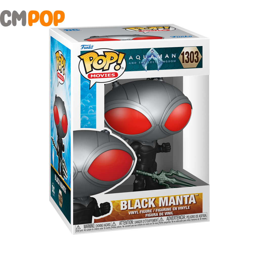 Pop Movies: Aatlk- Black Manta Funko Pop