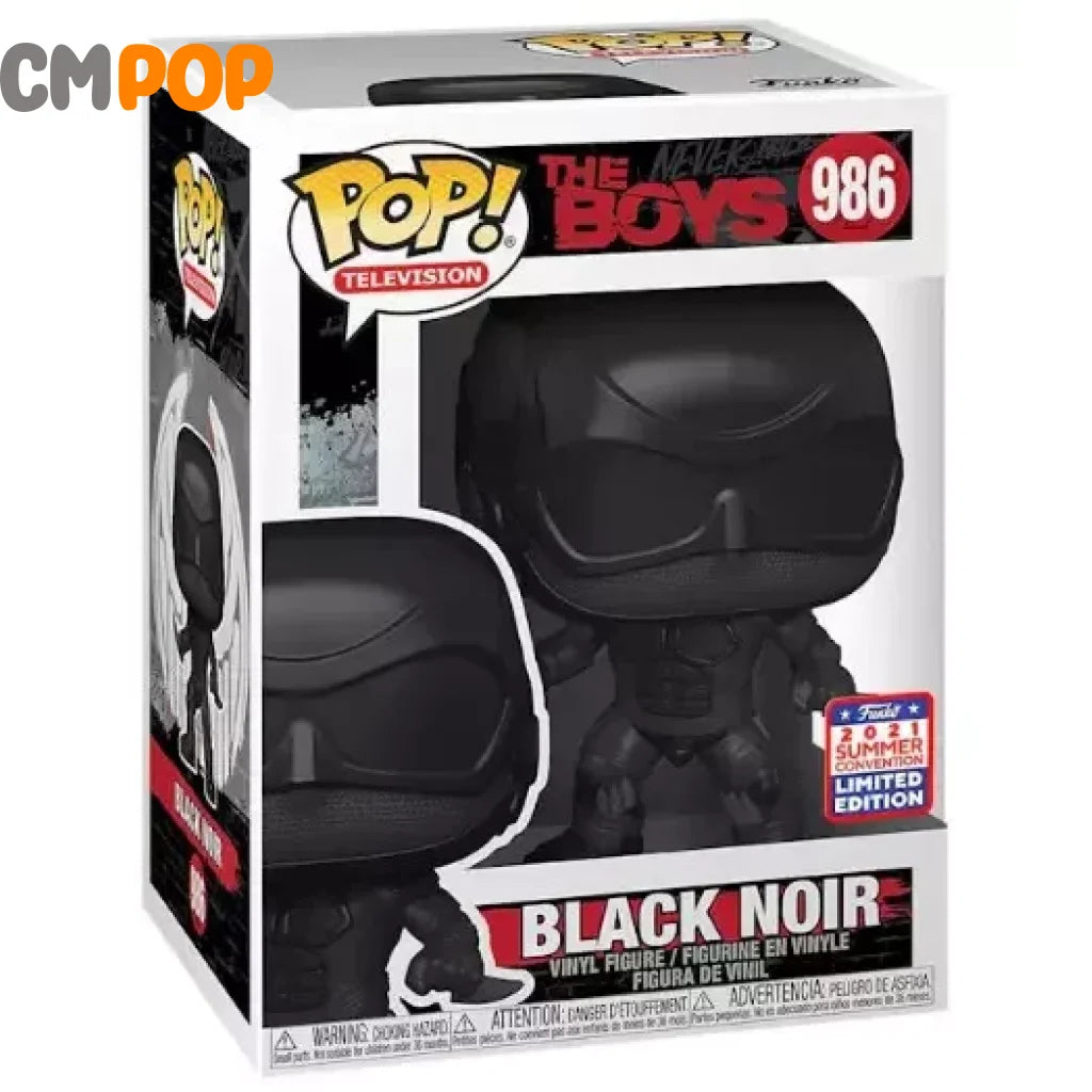 Black Noirr - #986 - Funko Pop! - The Boys - 2021 Summer Con Limited Edition Funko Pop
