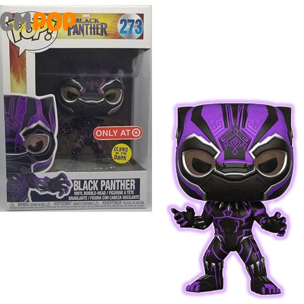 Black Panther - #273 Funko Pop! Marvel Gitd Target Exclusive Pop