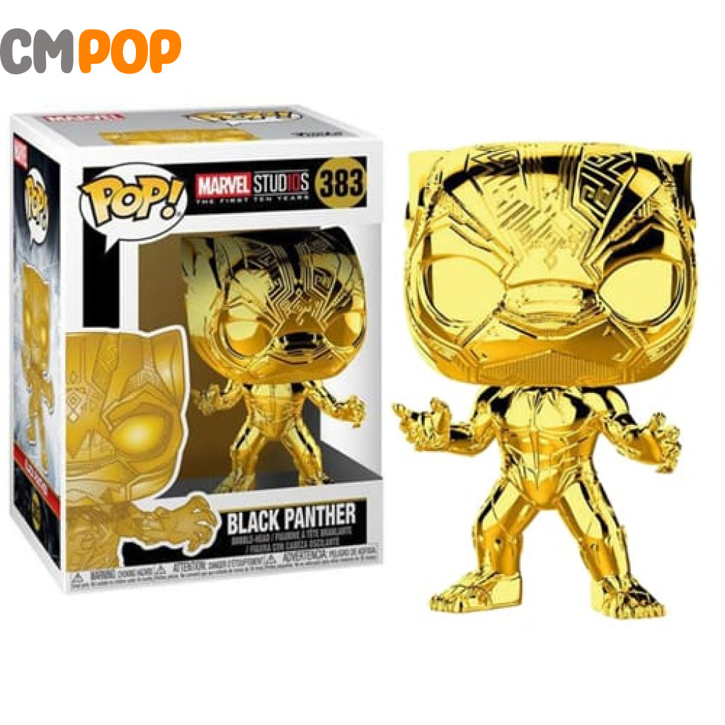 Black Panther - #383 Funko Pop! Marvel Studios The First Ten Years Pop