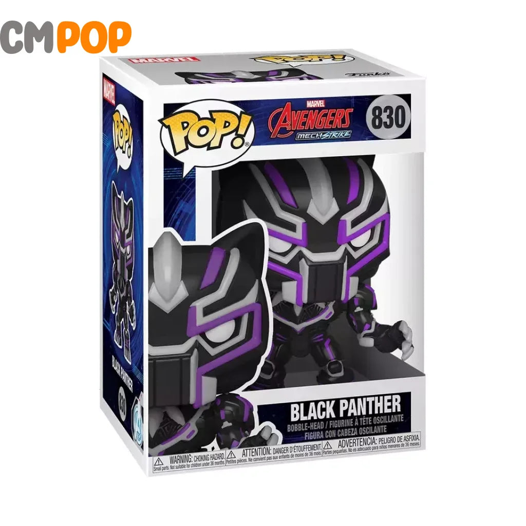 Black Panther #830 - Funko Pop! Marvel Avengers Mech Strike Pop