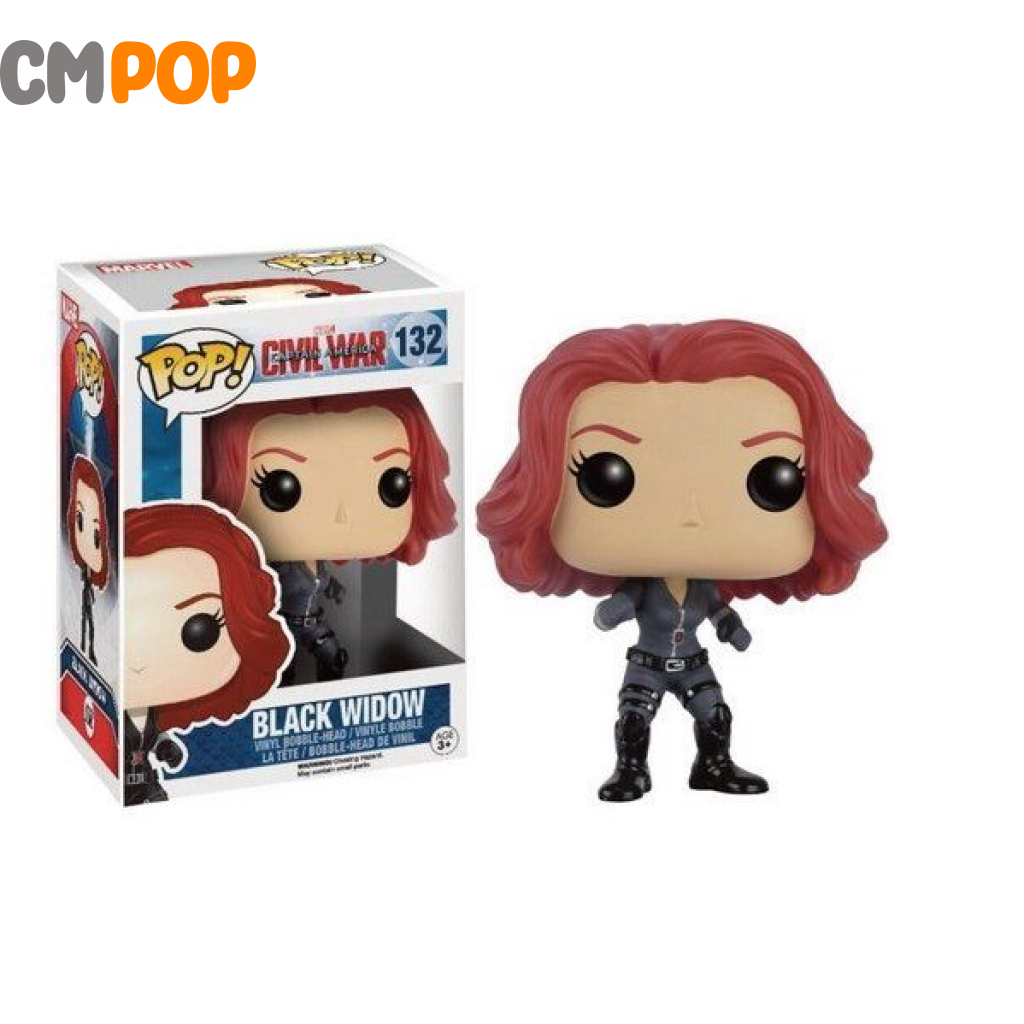 Black Widow - #132 Funko Pop! Marvel Civil War Pop