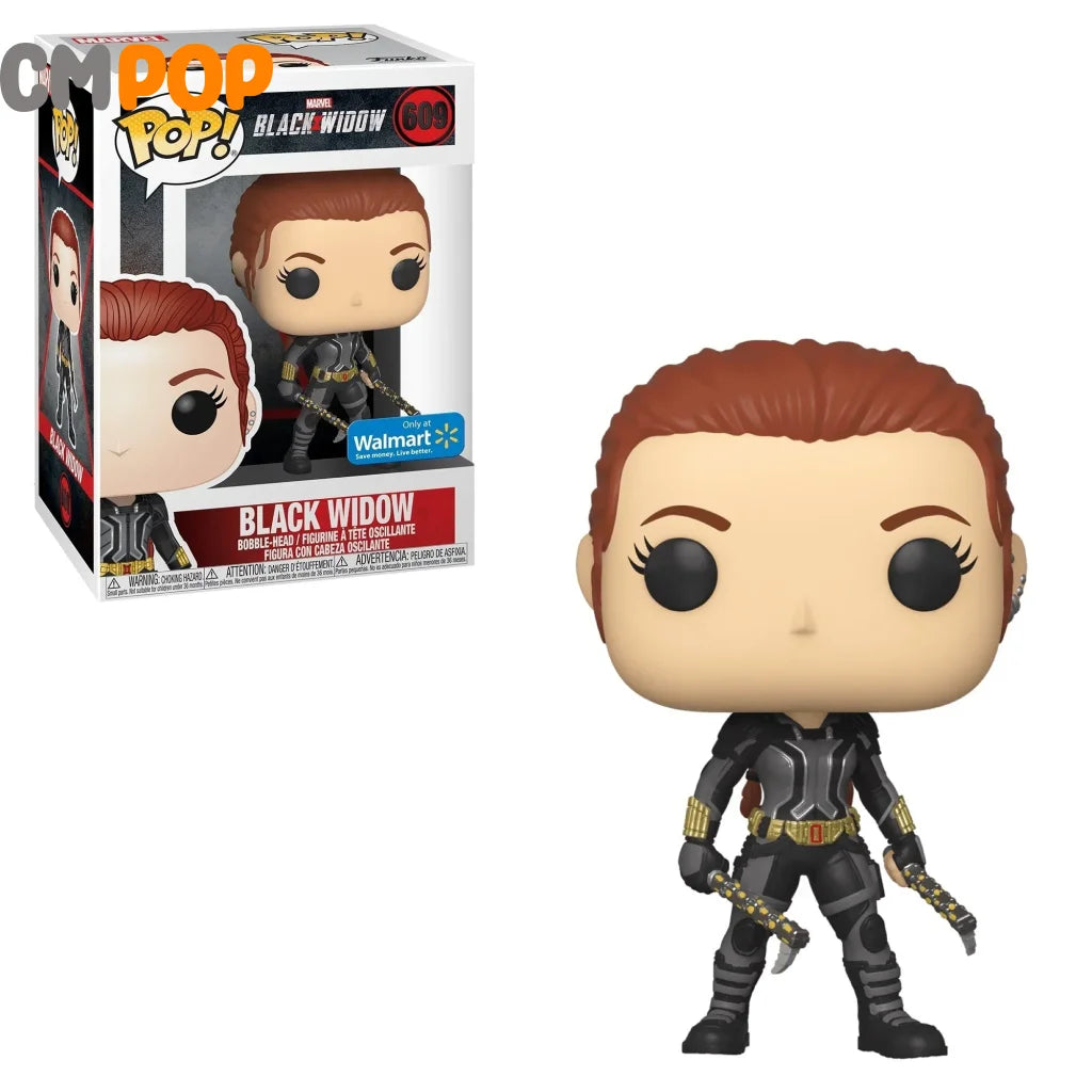 Black Widow - #609 Funko Pop! Marvel Walmart Exclusive Pop