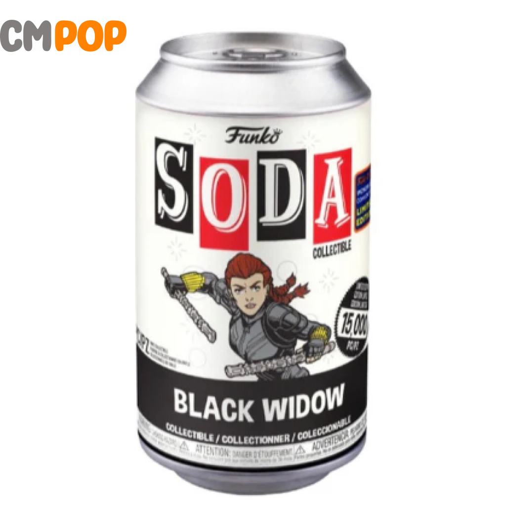 Black Widow - Funko Vinyl Soda 15 000 Pieces Marvel Chance Of Chase