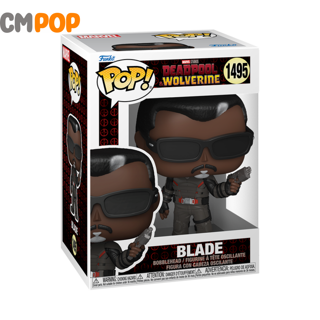 Blade - #1495 Funko Pop! Marvel Deadpool & Wolverine Pop