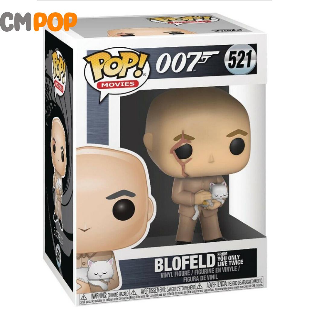 Blofeld From You Only Live Twice - #521 Funko Pop! 007 Movies Pop