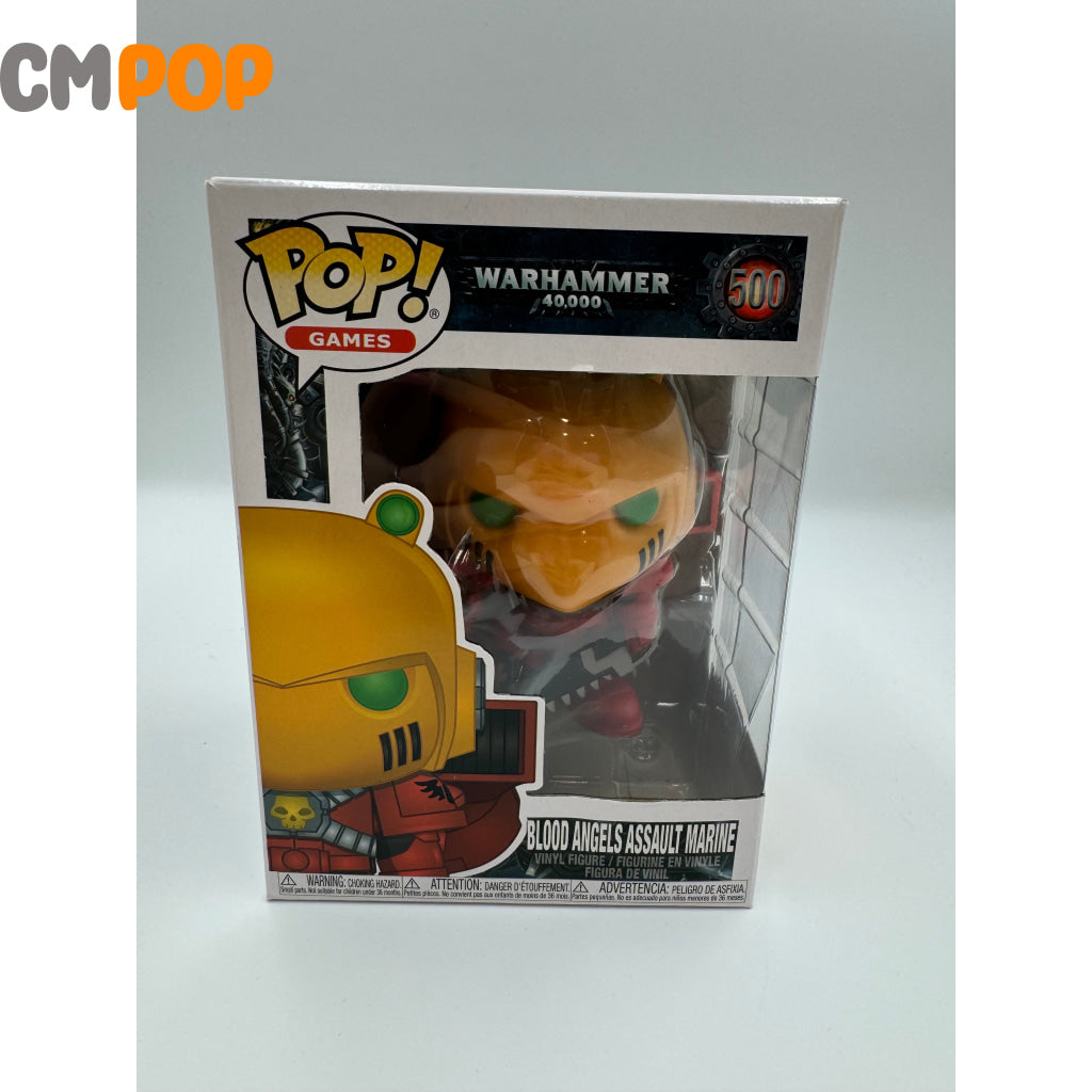 Blood Angels Assault Marine - #500 Funko Pop! Games Warhammer 40000 Pop