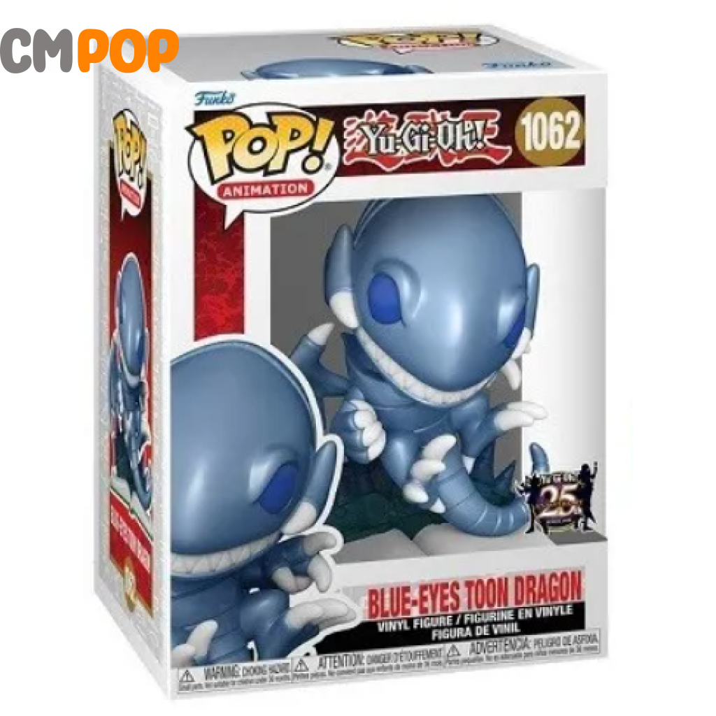 Blue-Eyes Toon Dragon- #1062 - Funko Pop! Yu-Gi-Oh 25Th Anniversary Exclusive Pop