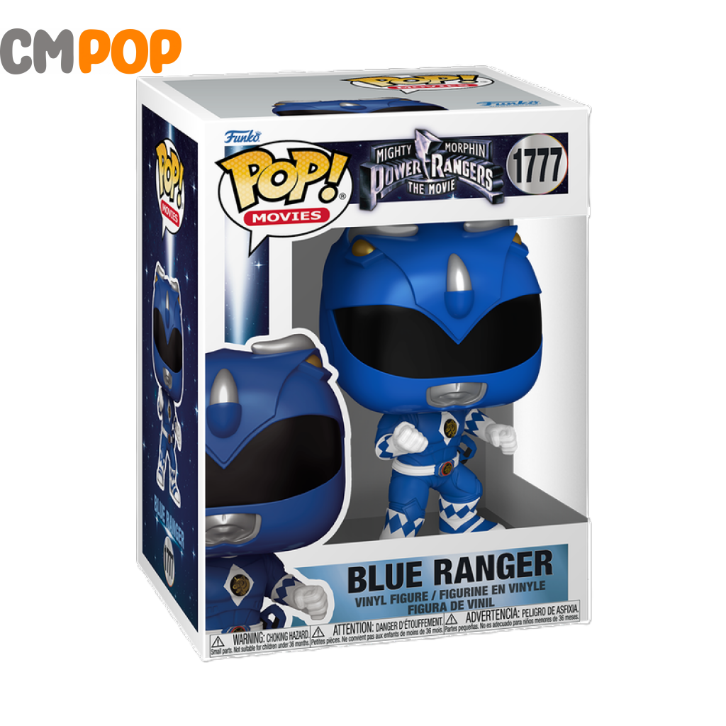 Blue Ranger - #1777 - Funko Pop! - Television - Mighty Morphin Power Rangers Funko Pop
