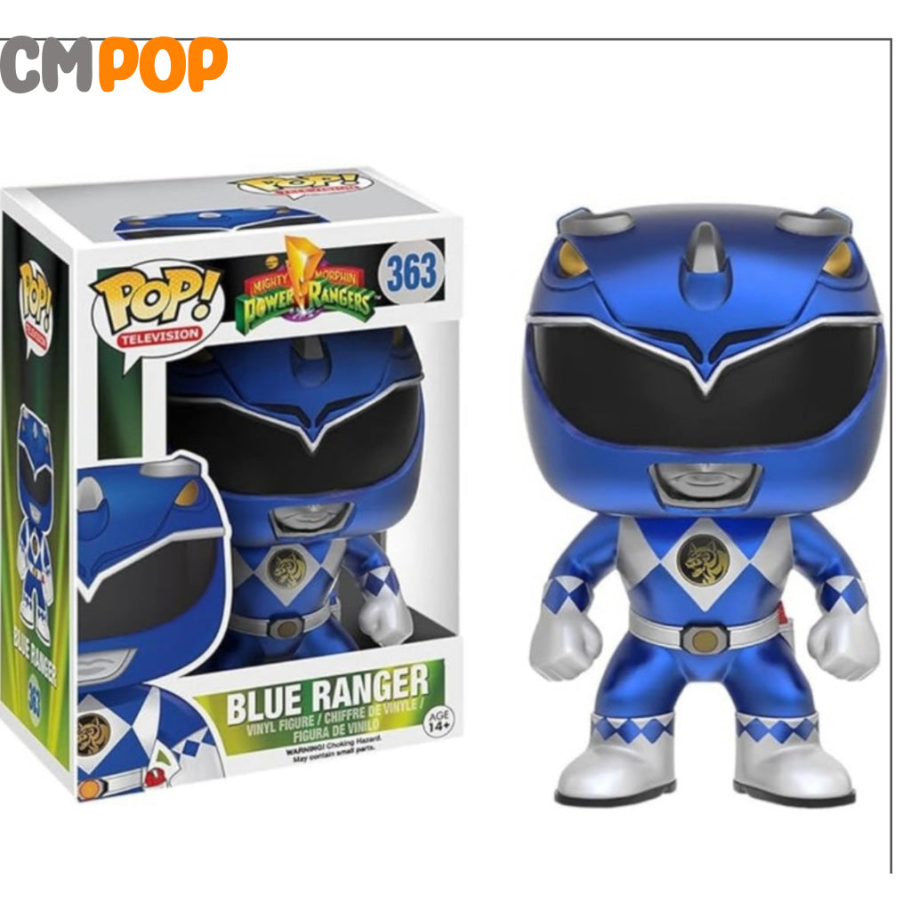Blue Ranger - #363 - Funko Pop! - Television - Power Rangers Funko Pop