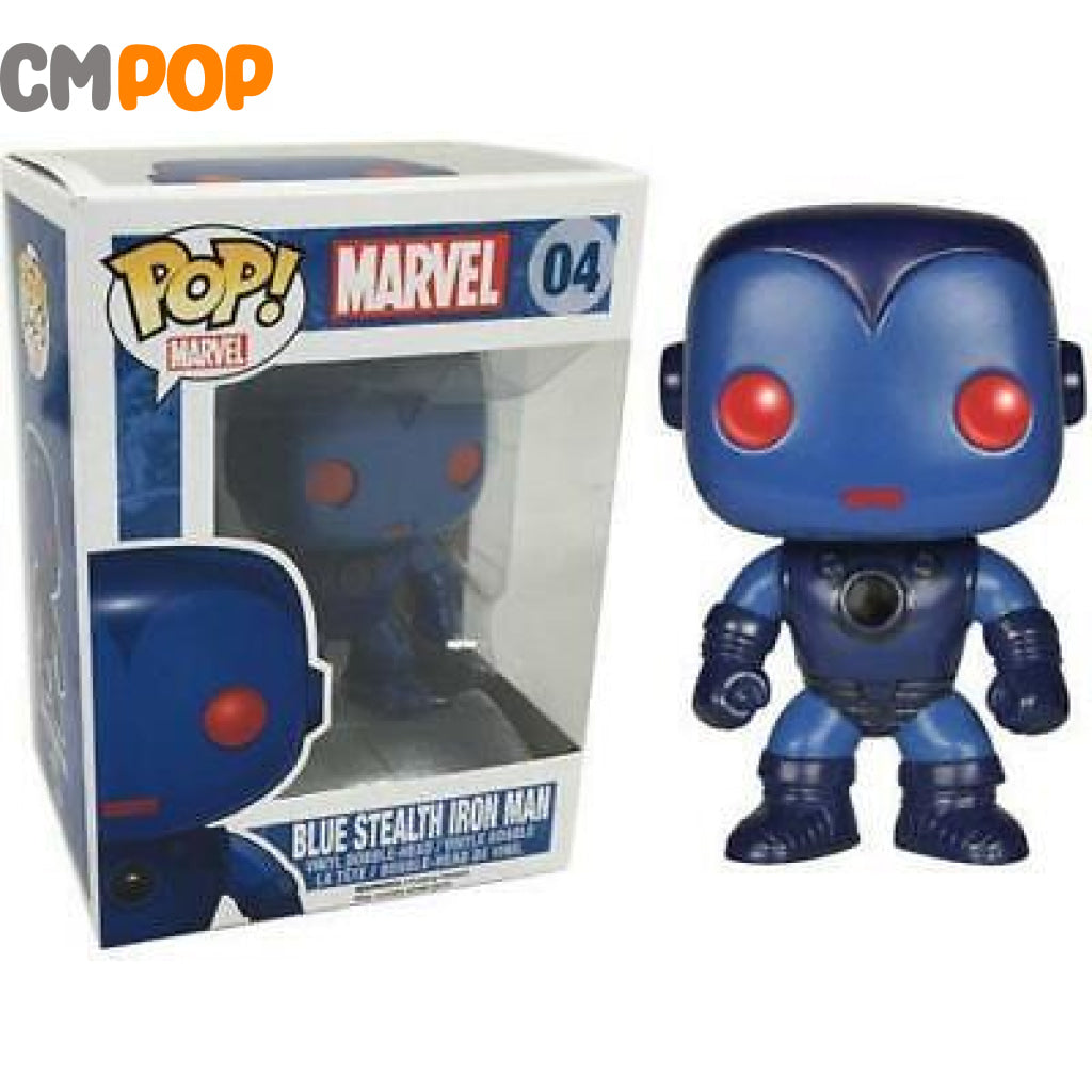 Blue Stealth Iron Man - #04 Funko Pop! Marvel Pop