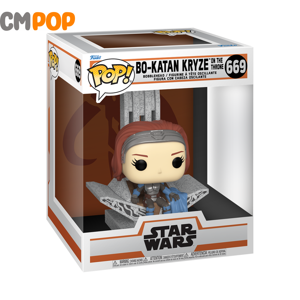 Bo-Katan Kryze On The Throne - #669 Funko Pop! Star Wars Pop
