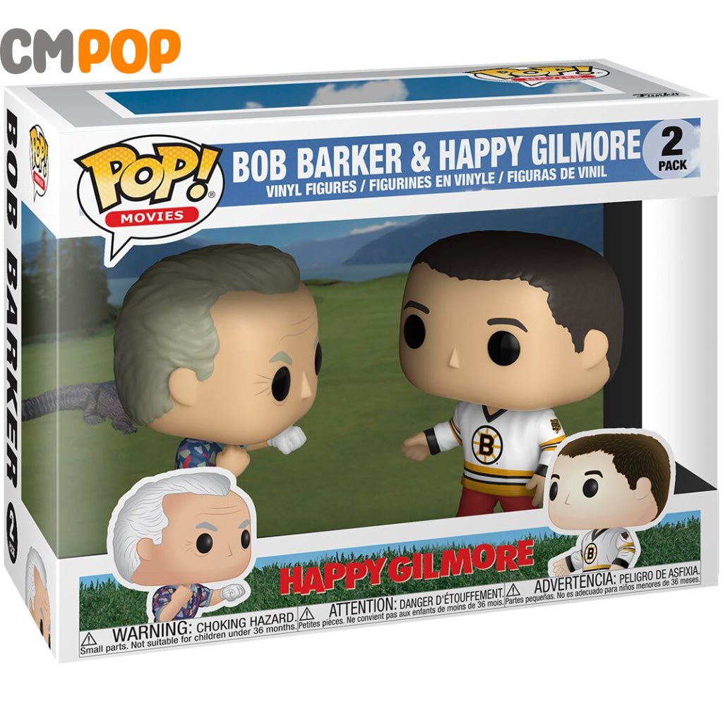 Bob Barker & Happy Gilmore - 2 Pack Movies Funko Pop