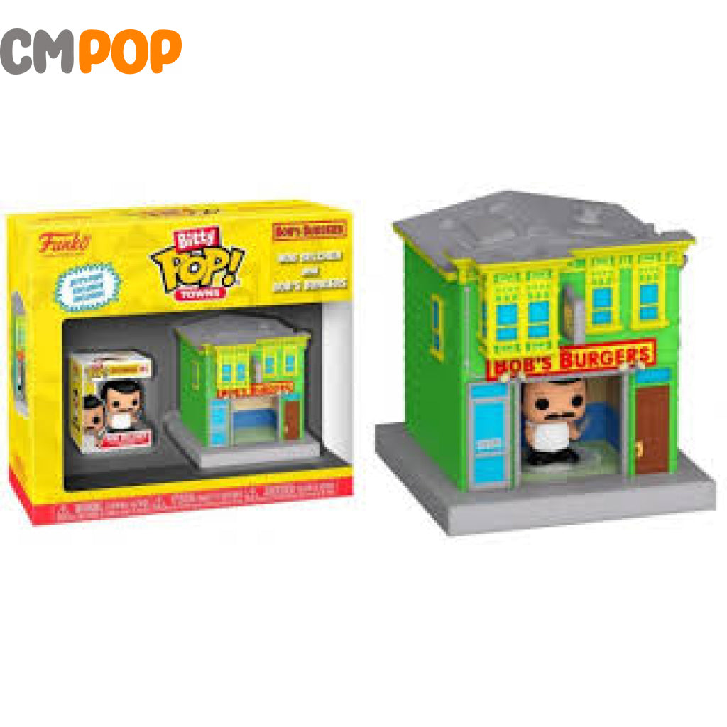 Bob Belcher And Bob’s Burgers - Bitty Funko Pop! Bobs Biurgers Pop Town