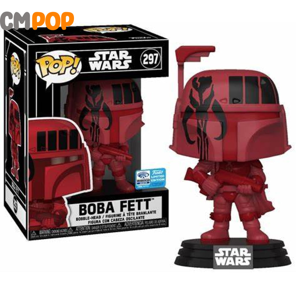 Boba Fett - #297 - Funko Pop! - Star Wars - Wondercon Funko Limited Ed