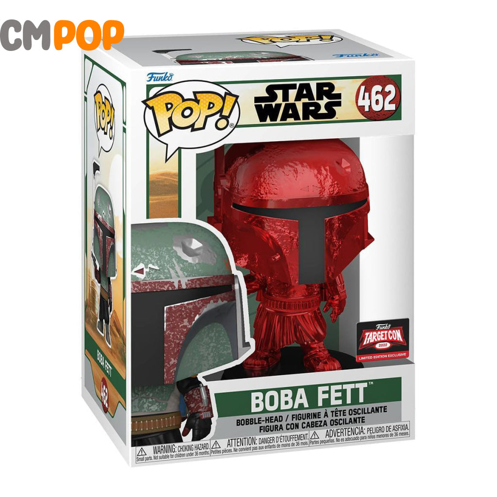 Boba Fett - #462 - Funko Pop! - Star Wars - Funko Target Con Exclusive Funko Pop
