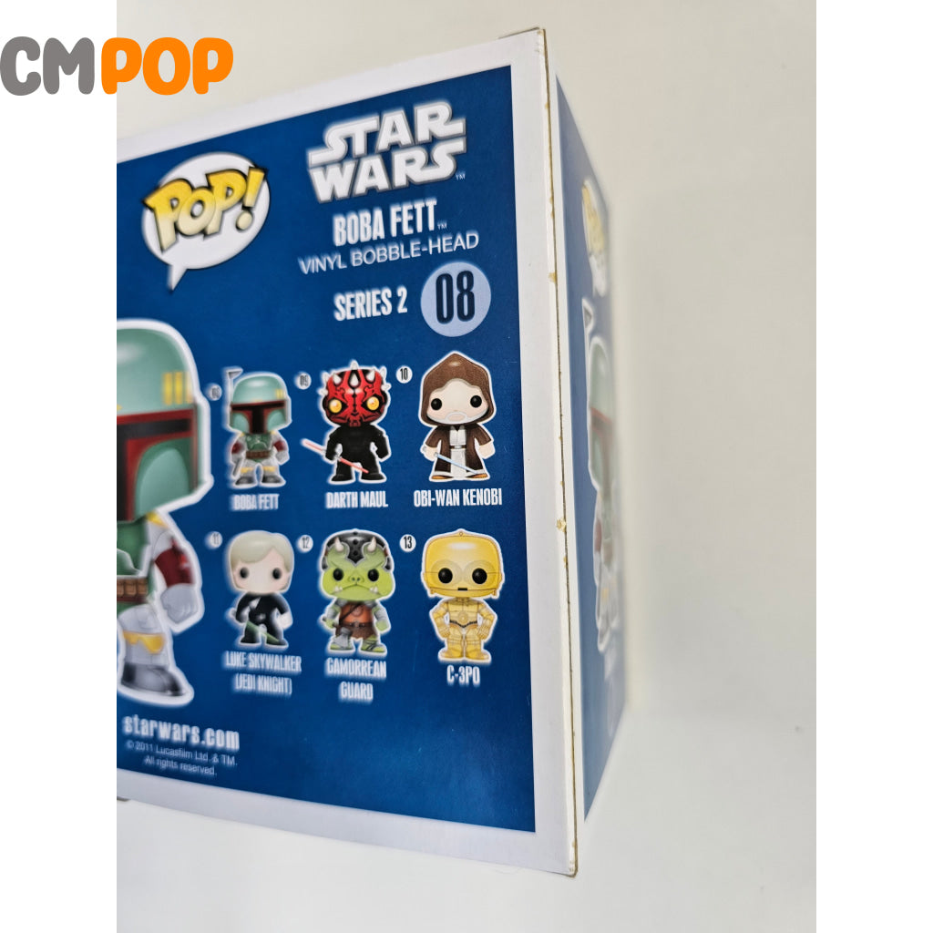 Boba Fett - Vinyl Bobble-Head #08 Funko Pop! Star Wars First Release Pop