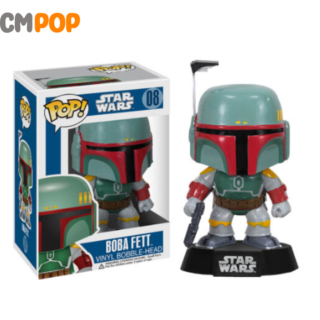 Boba Fett - Vinyl Bobble-Head #08 Funko Pop! Star Wars Pop