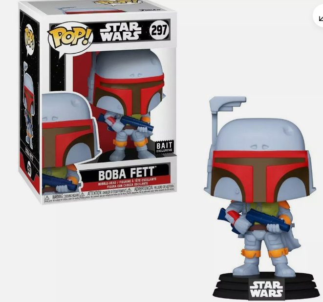 Boba Fett - 297- Funko Pop! - Star Wars- Bait Exclusive