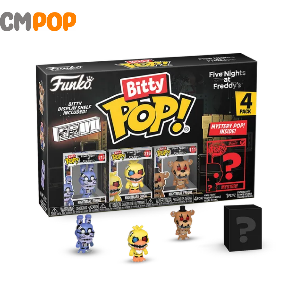 Bonnie -Fnaf- Bitty Pop 4 Pack Pop! - Funko Fnaf