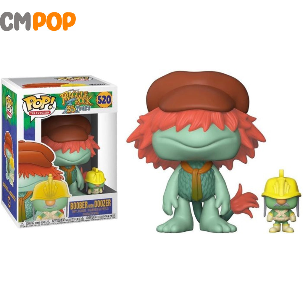Boober with Doozer- #520- Funko Pop! - Television - Fraggle Rock 35 years Funko Pop