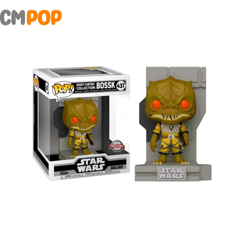 Bounty Hunters Collection: Bossk - #437 Funko Pop! Star Wars Deluxe Special Edition Pop