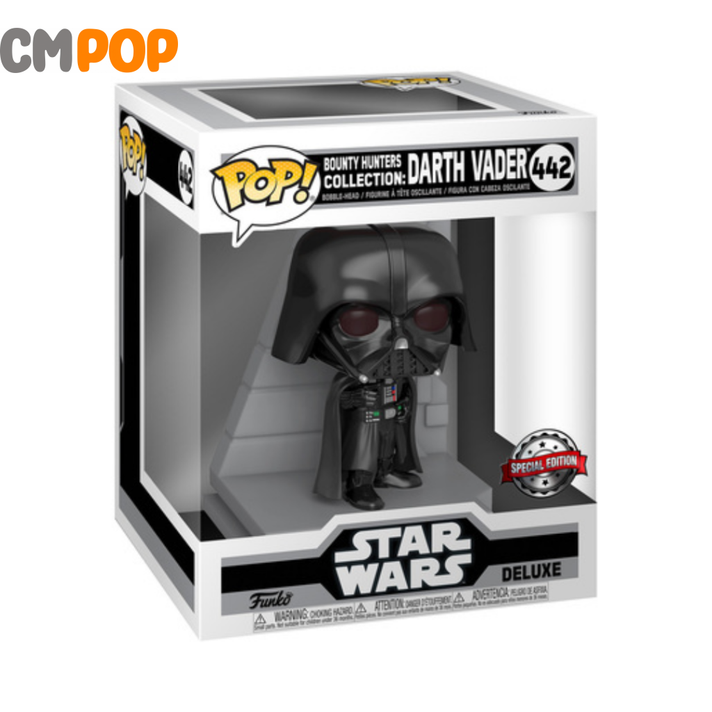 Bounty Hunters Collection: Darth Vader - #442 - Funko Pop! - Star Wars - Deluxe - Special Edition Funko Pop