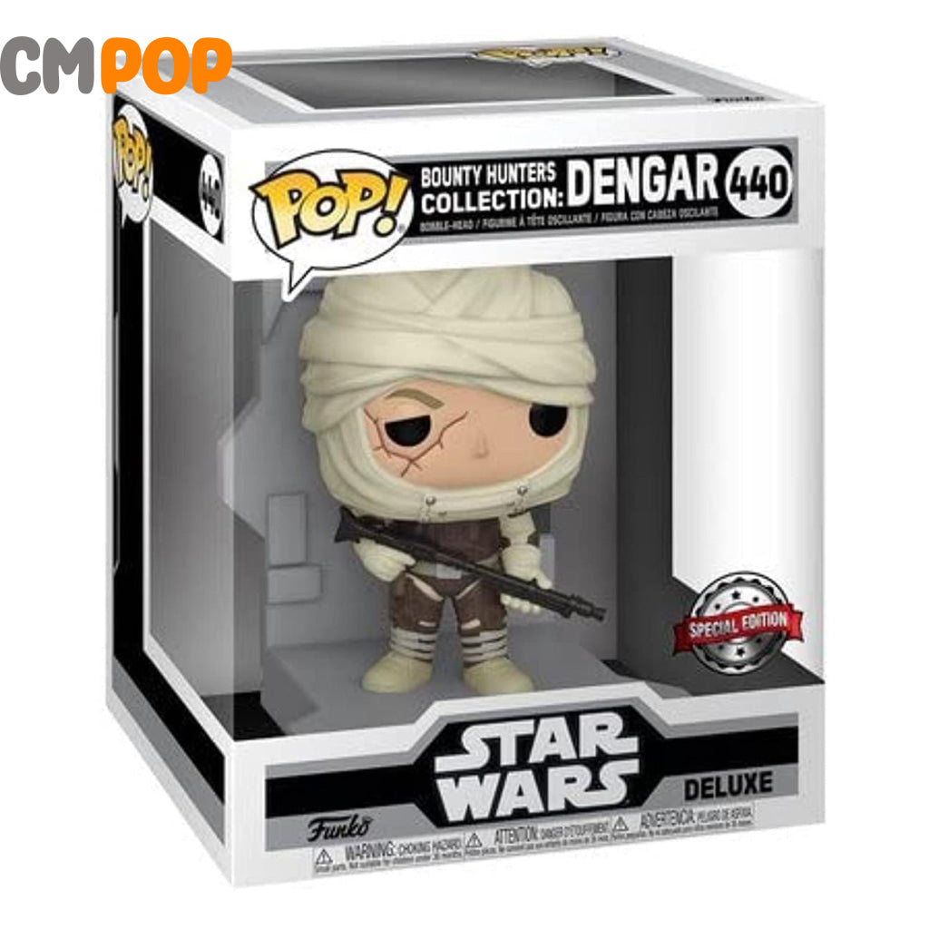 Bounty Hunters Collection: Dengar - #440 Funko Pop! Star Wars Deluxe Special Edition Pop