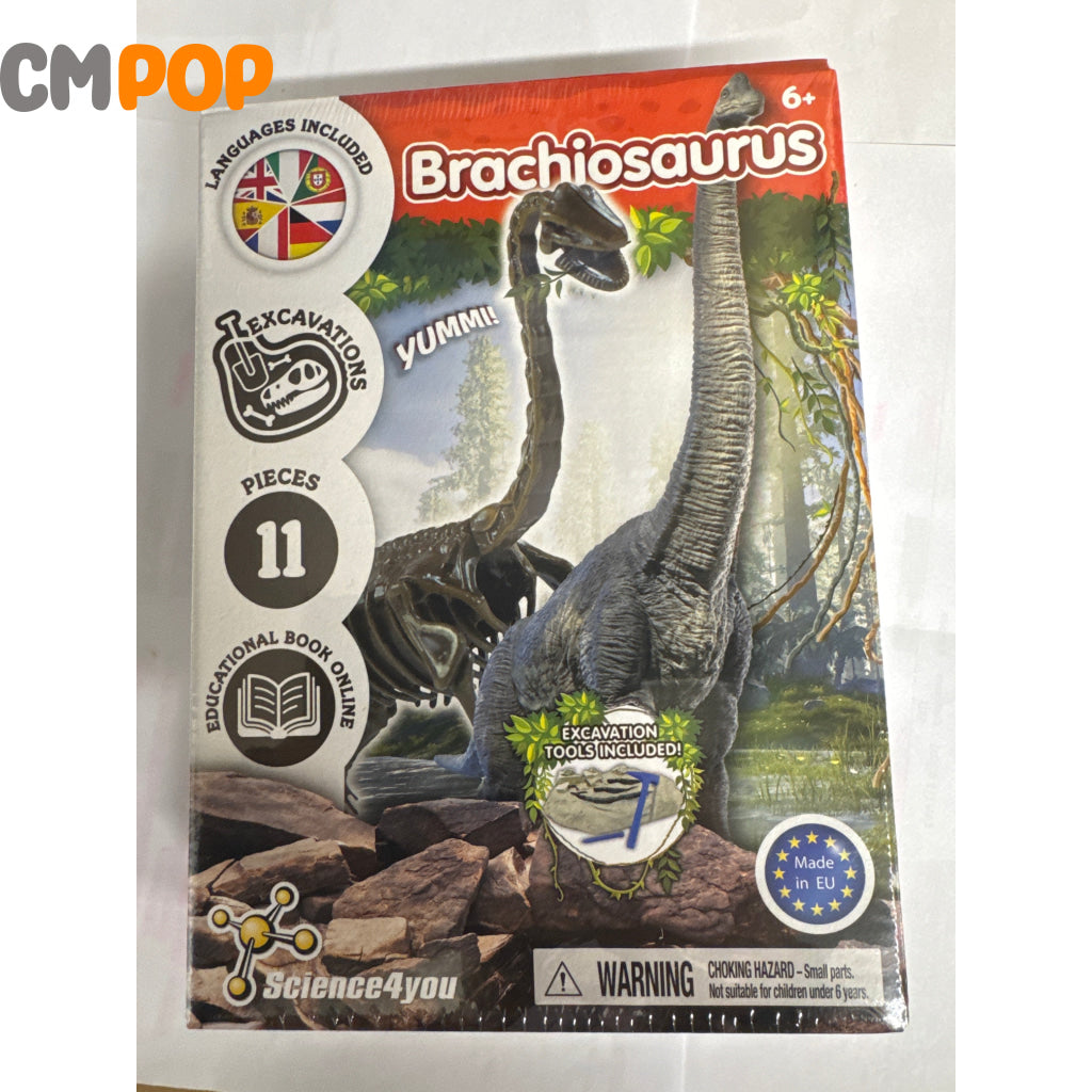 Brachiosaurus Fossil Excavation Toy