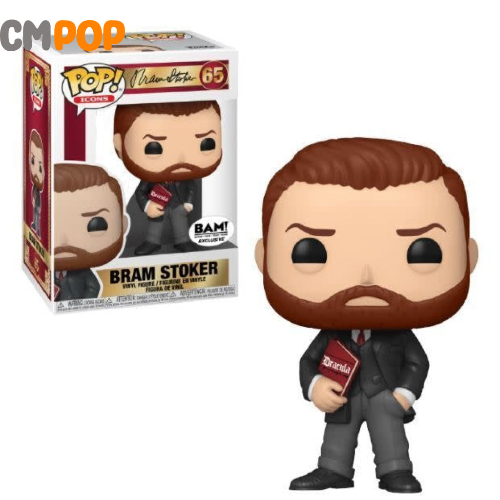 Bram Stoker - #65 - Funko Pop! - Icons - Bram Stoker - BAM Exclusive Funko Pop