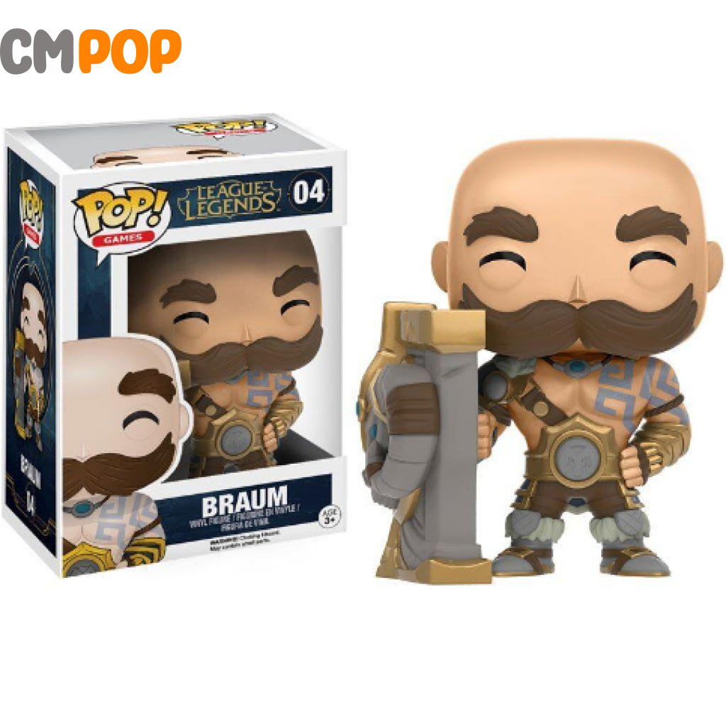 Braum - #04 Funko Pop! League Of Legends Games Pop