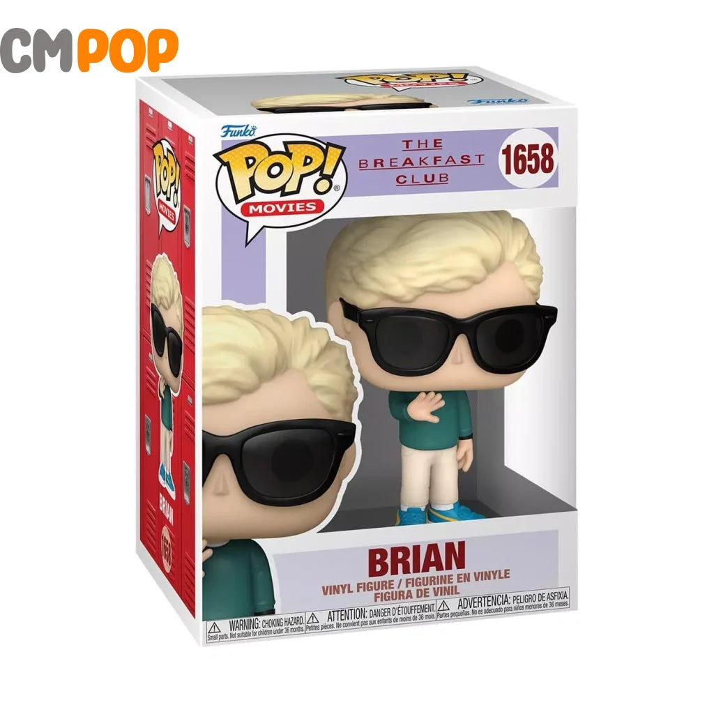 Brian - #1658 Funko Pop! The Breakfast Club Movies Pop