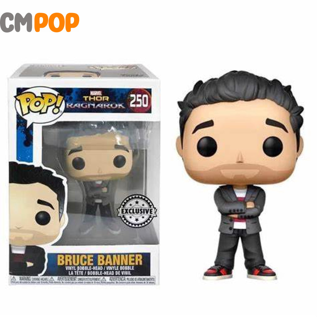 Bruce Banner - #250 Funko Pop! Marvel Thor Ragnarok Exclusive Pop