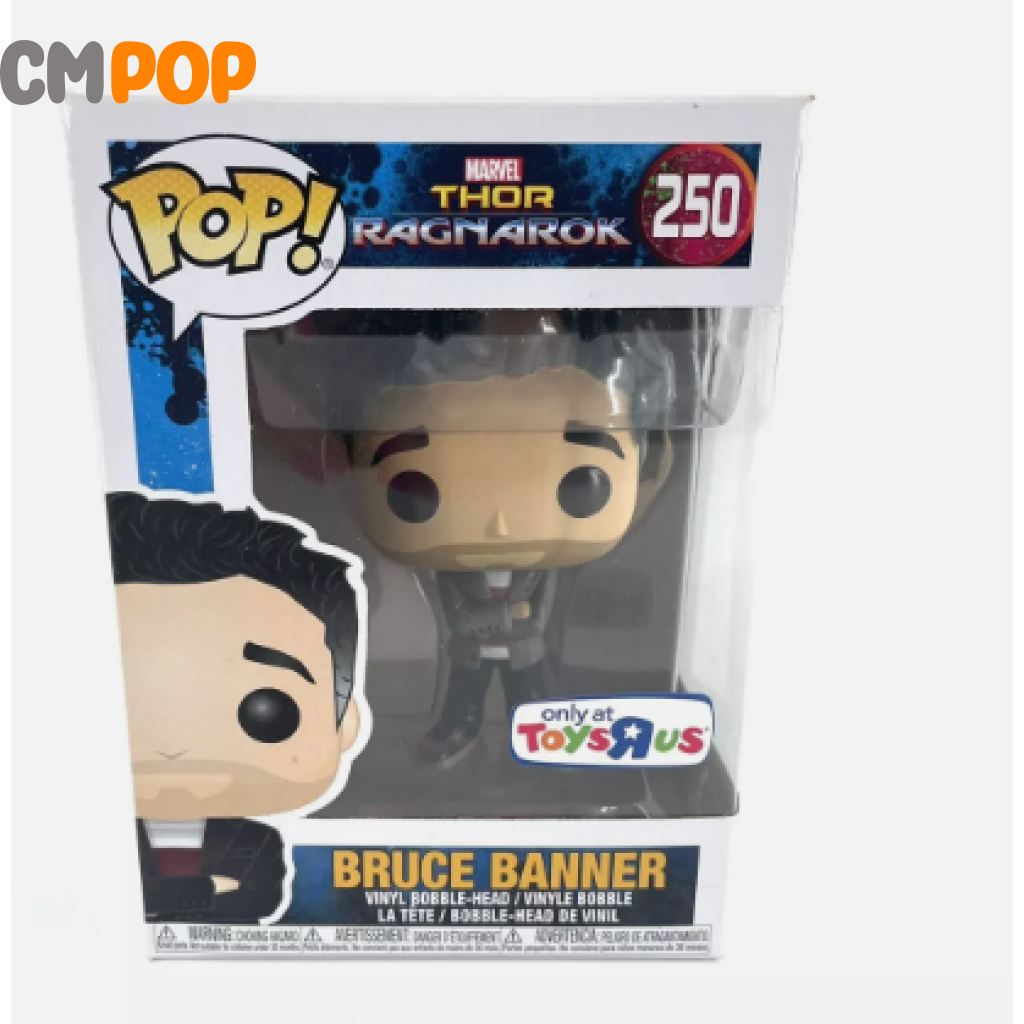 Bruce Banner - #250 Funko Pop! Marvel Thor Ragnarok Toys R Us Exclusive Pop