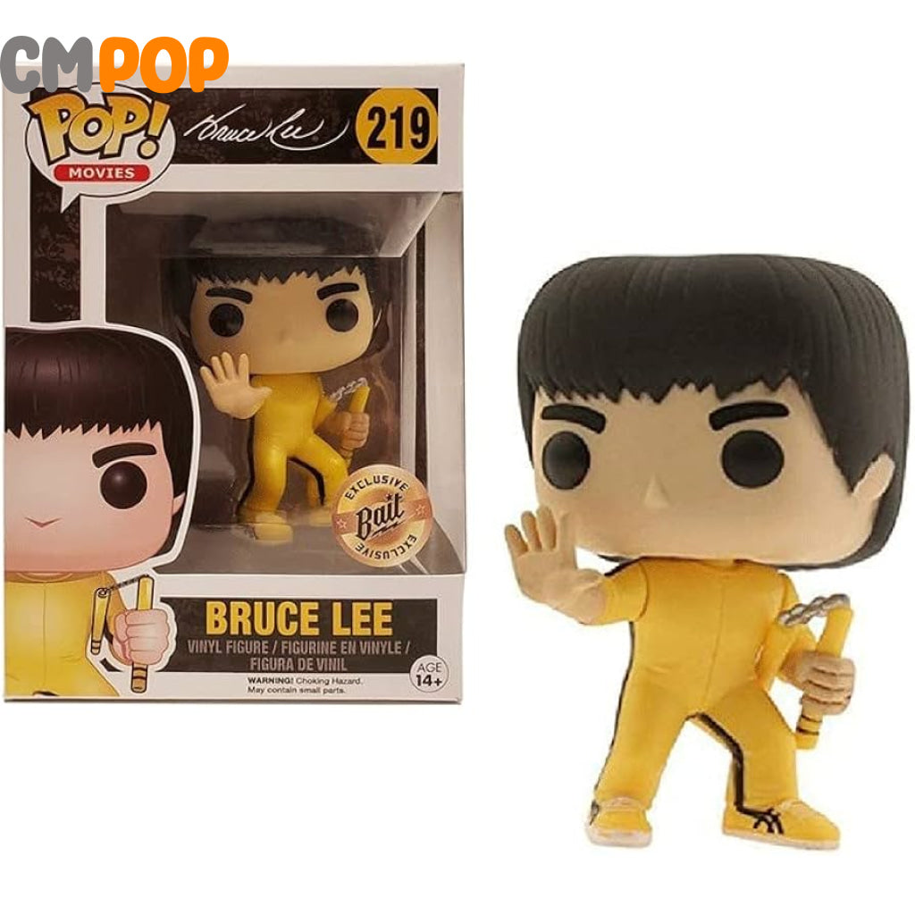 Bruce Lee (yellow) - #219 - Funko Pop! - Bruce Lee - Movies - Bait Exclusive Funko Pop