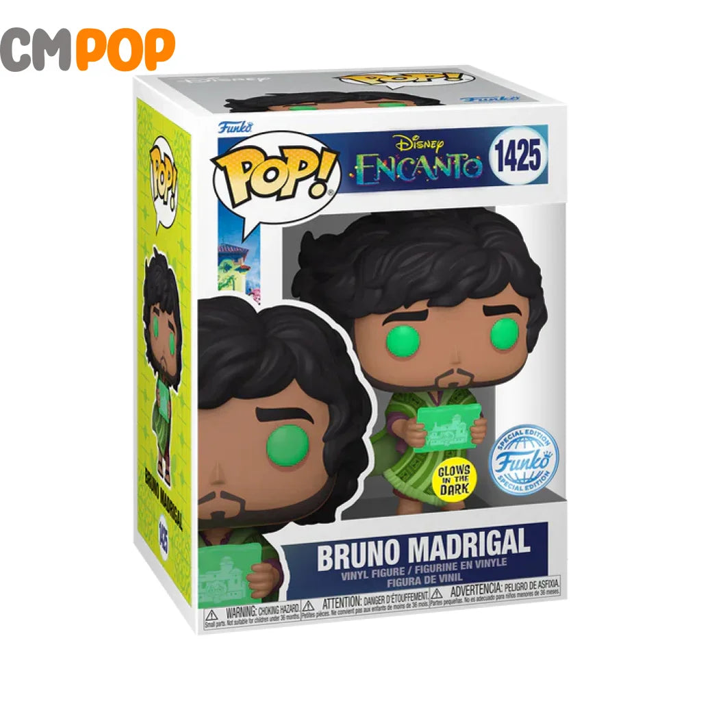 Bruno Madrigal - #1425 Funko Pop! Disney Encanto Gitd Exclusive Pop