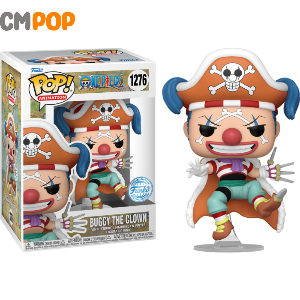 Buggy The Clown - #1276 Funko Pop! One Piece Special Edition Exclusive Pop