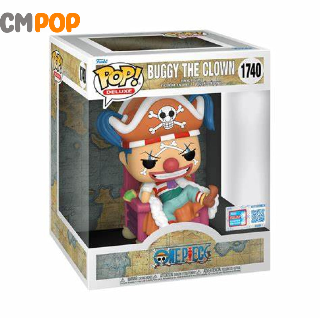 Buggy The Clown - #1740 - Funko Pop! - One Piece - NYCC 2024 Limited Edition - Deluxe Funko Pop